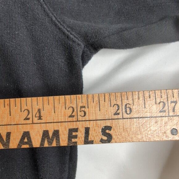 Grizzly Grip Tape Men's Black Crewneck Pullover Graphic Logo Spellout, Size XL - Picture 6 of 7